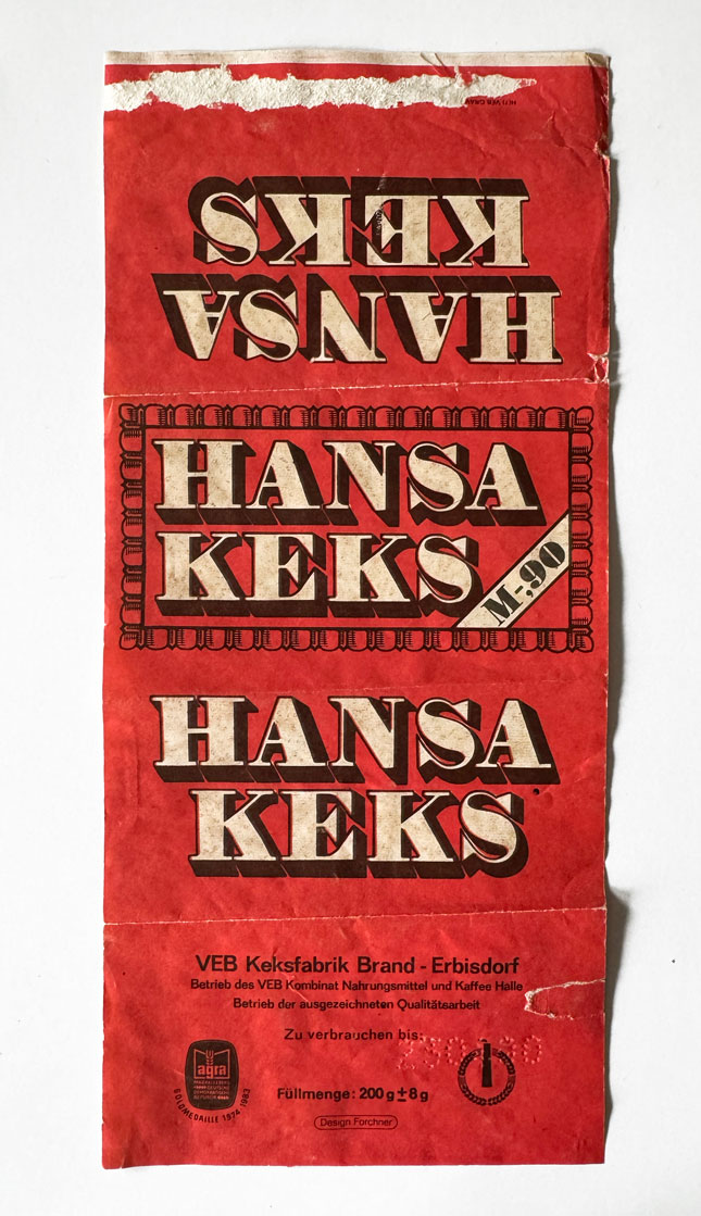 sammlung malsy. keksverpackung aus der ddr